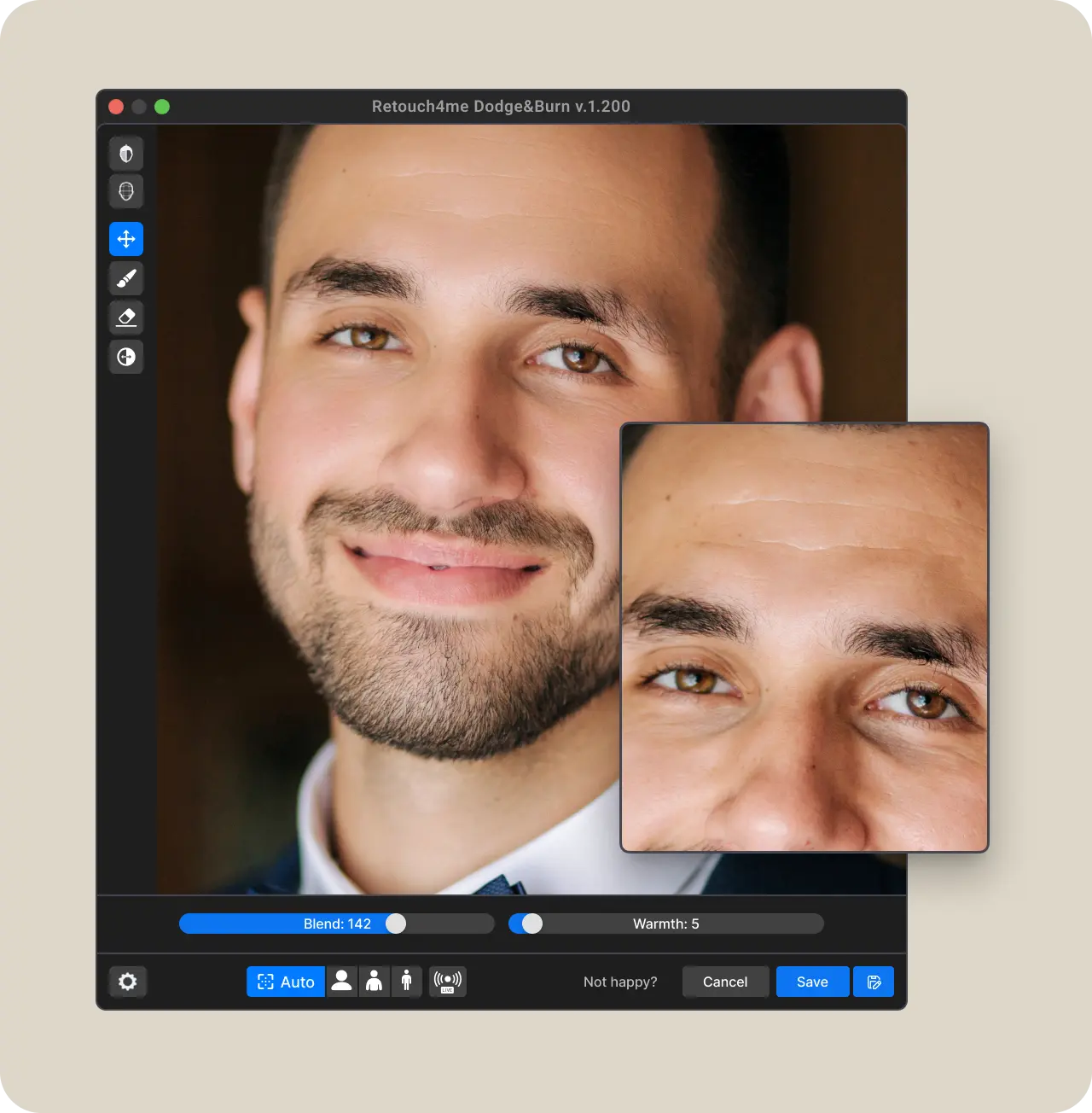 Dodge & Burn plugin interface