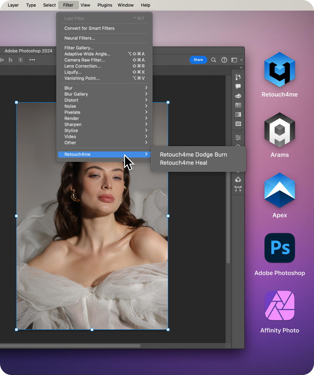 Retouch4me Photoshop Panel